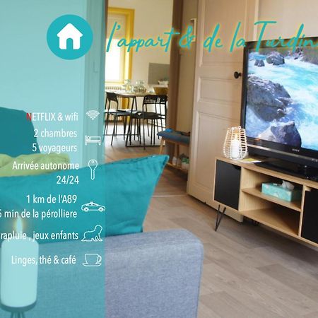 L'Appart & De La Turdine A L'Arbresle Entree Autonome Eveux ภายนอก รูปภาพ